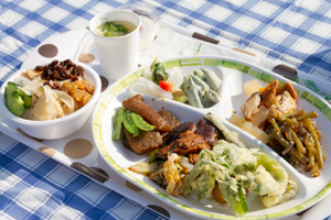 阿蘇料理維新の会朝食 写真